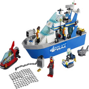 LEGO 60277 City Police Patrol Boat -276 Pieces