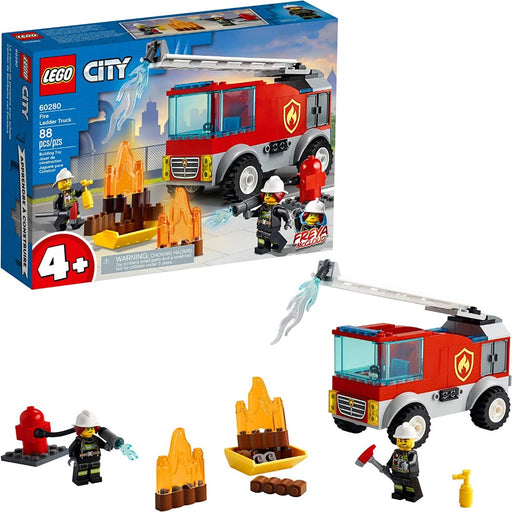 LEGO 60280 City Fire Ladder Truck-Construction-LEGO-Toycra