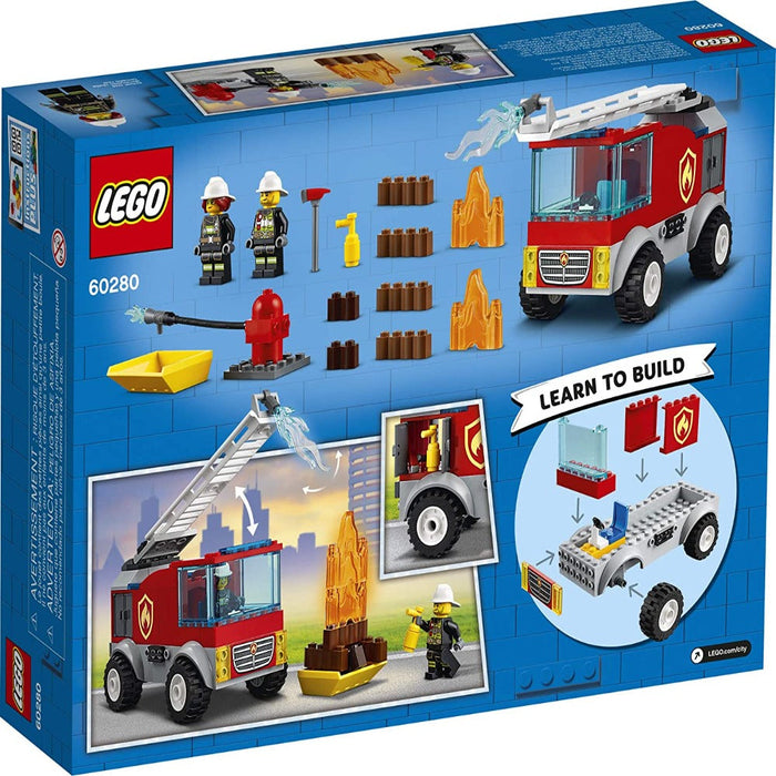 LEGO 60280 City Fire Ladder Truck-Construction-LEGO-Toycra