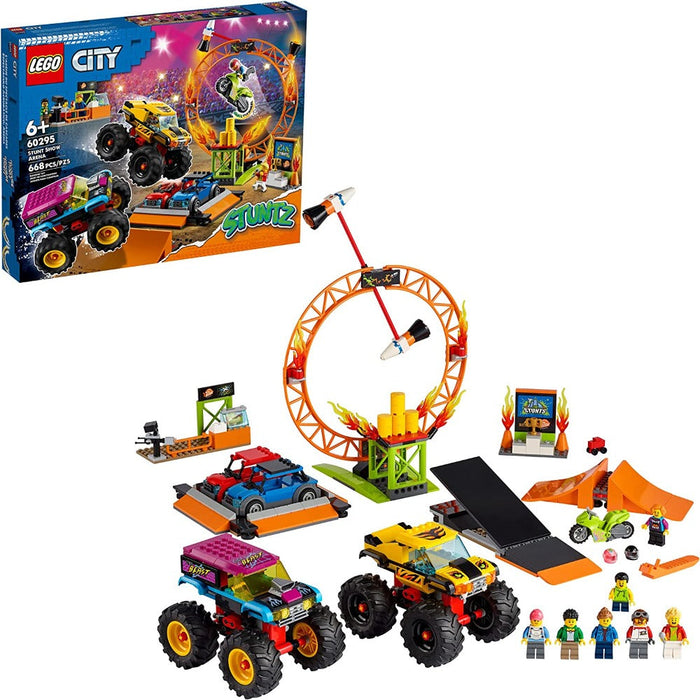 LEGO 60295 City Stuntz Stunt Show Arena-Construction-LEGO-Toycra
