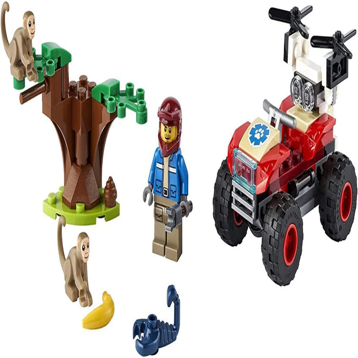 LEGO 60300 City Wildlife Rescue ATV-Construction-LEGO-Toycra