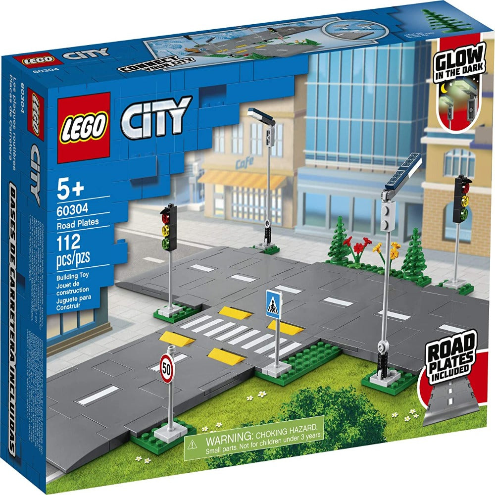 NEW LEGO CITY 'Road Plates' 60304  Speedbuild + Cinematic Shots 