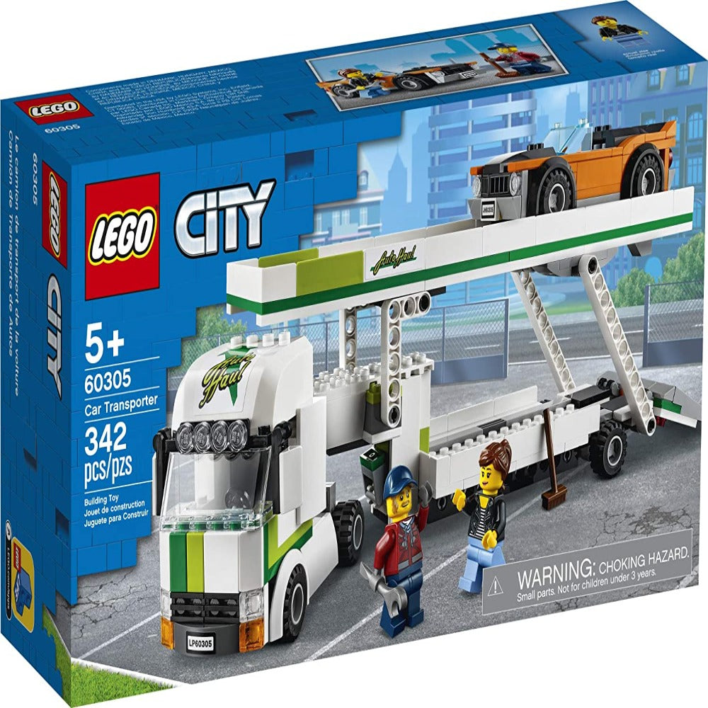 LEGO 60305 City Great Vehicles Car Transporter | Buy Online at Toycra