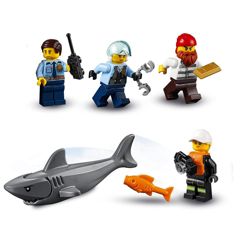 LEGO 60308 City Seaside Police and Fire Mission -297 Pieces-Construction-LEGO-Toycra