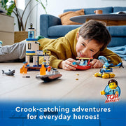 LEGO 60308 City Seaside Police and Fire Mission -297 Pieces-Construction-LEGO-Toycra