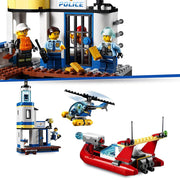 LEGO 60308 City Seaside Police and Fire Mission -297 Pieces-Construction-LEGO-Toycra