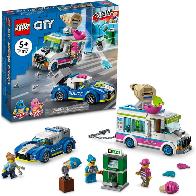 LEGO 60314 City Police Ice Cream Truck Police Chase-Construction-LEGO-Toycra