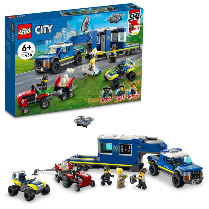 LEGO 60315 City Police Mobile Command Truck-Construction-LEGO-Toycra