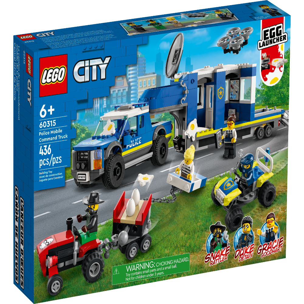 LEGO 60315 Police Mobile Command Truck - LEGO City - BricksDirect