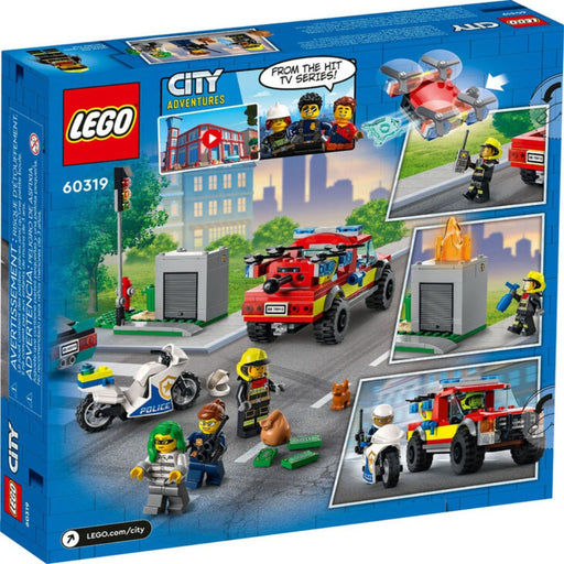 LEGO 60319 City Fire Rescue & Police Chase-Construction-LEGO-Toycra