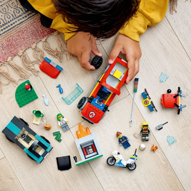 LEGO 60319 City Fire Rescue & Police Chase-Construction-LEGO-Toycra