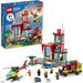 LEGO 60320 City Fire Fire Station-Construction-LEGO-Toycra