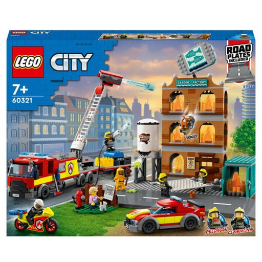 LEGO 60321 City Fire Brigade-Construction-LEGO-Toycra