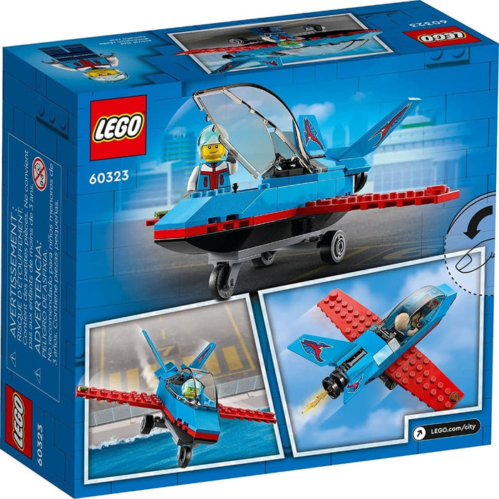 LEGO 60323 City Great Vehicles Stunt Plane-Construction-LEGO-Toycra