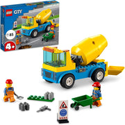 LEGO 60325 City Cement Mixer Truck