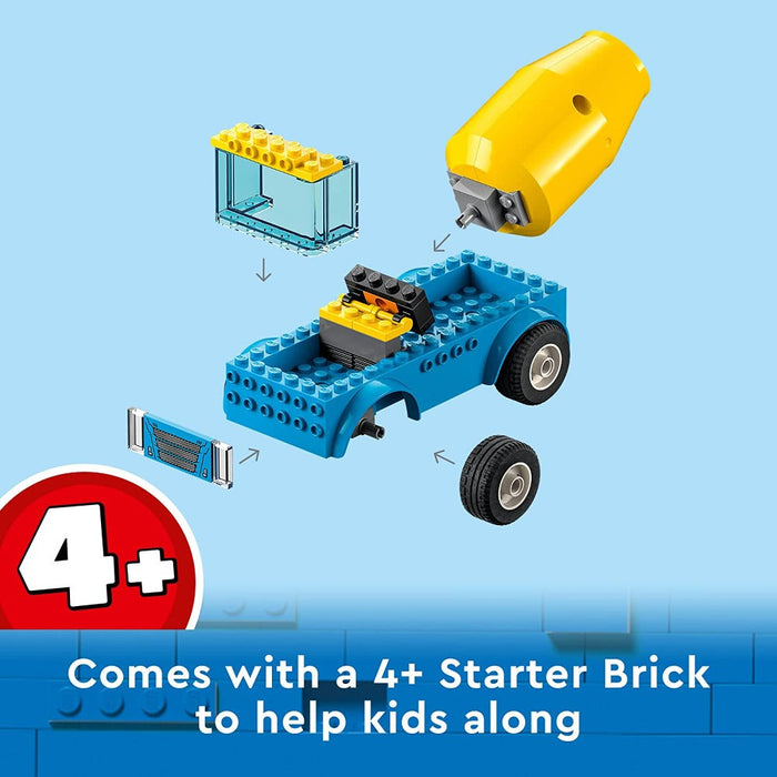 LEGO 60325 City Cement Mixer Truck-Construction-LEGO-Toycra