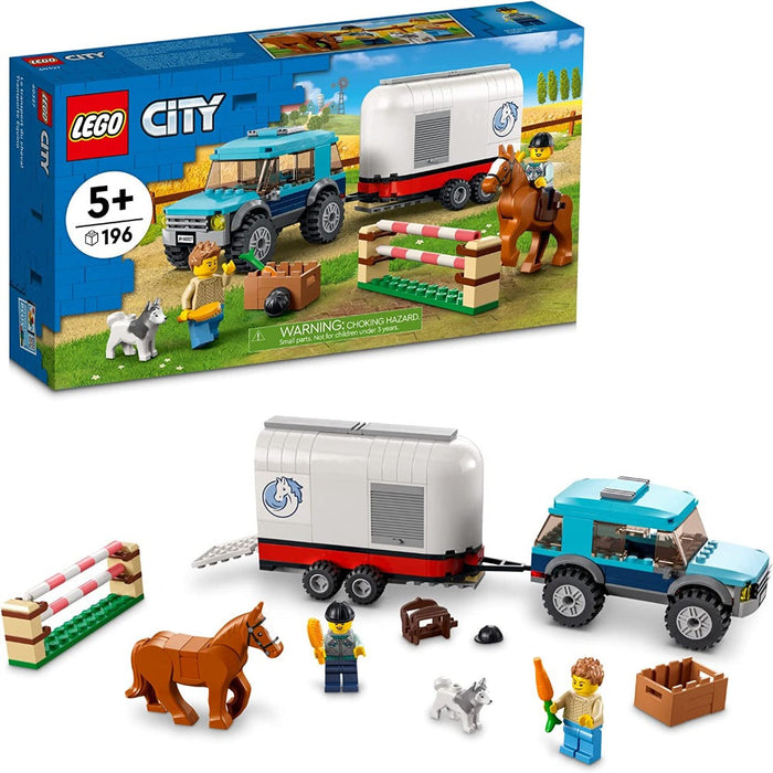 LEGO 60327 City Great Vehicles Horse Transporter-Construction-LEGO-Toycra