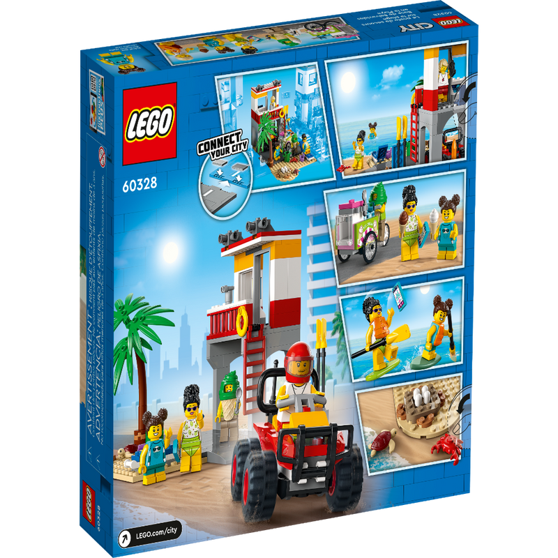 LEGO 60328 My City Beach Lifeguard Station