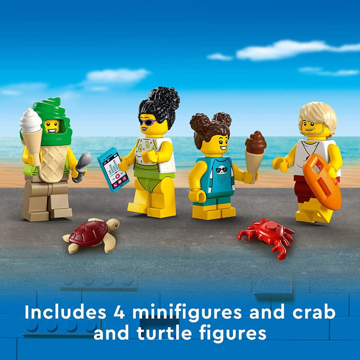 LEGO 60328 My City Beach Lifeguard Station-Construction-LEGO-Toycra