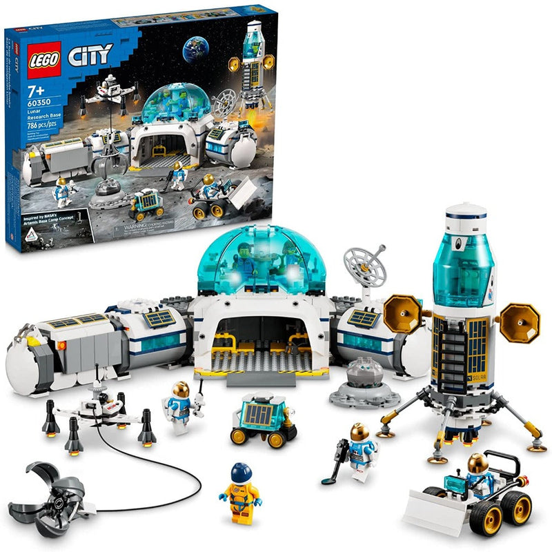 LEGO 60350 City Lunar Research Base-Construction-LEGO-Toycra