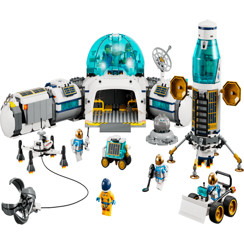 LEGO 60350 City Lunar Research Base-Construction-LEGO-Toycra