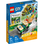 LEGO 60353 City Wild Animal Rescue Missions -246 Pieces-Construction-LEGO-Toycra