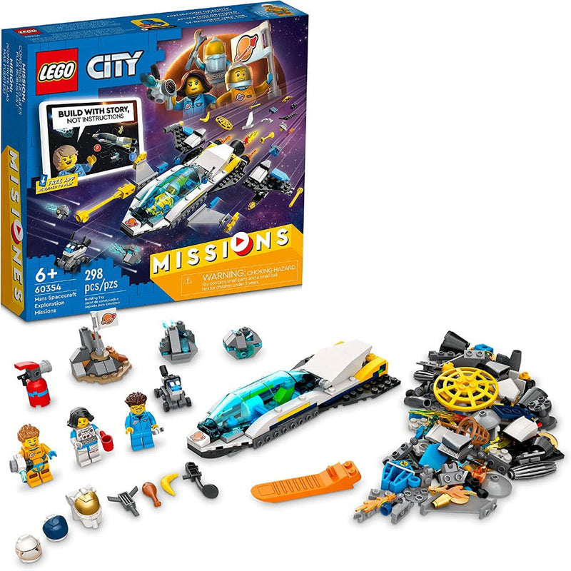 LEGO 60354 City Mars Spacecraft Exploration Missions -298 Piece