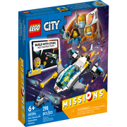 LEGO 60354 City Mars Spacecraft Exploration Missions -298 Piece