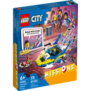 LEGO 60355 City Water Police Detective Missions -278 Pieces