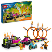 LEGO 60357 City Stunt Truck & Ring of Fire Challenge