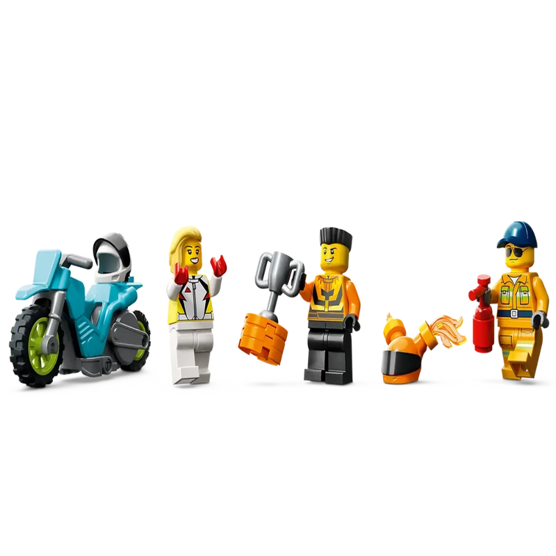 LEGO 60357 City Stunt Truck & Ring of Fire Challenge