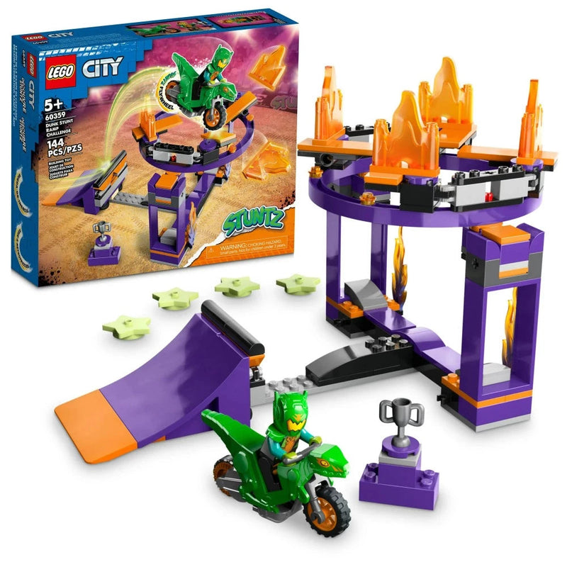 LEGO 60359 City Dunk Stunt Ramp Challenge