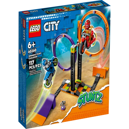 LEGO 60360 City Spinning Stunt Challenge-Construction-LEGO-Toycra