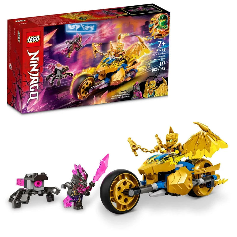 LEGO 71768 Ninjago Jay's Golden Dragon Motorbike
