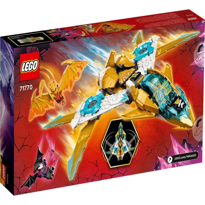 LEGO 71770 Ninjago Zane's Golden Dragon Jet-Construction-LEGO-Toycra