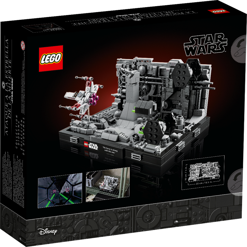 LEGO 75329 Star Wars Death Star Trench Run Diorama ( 665 Pieces )