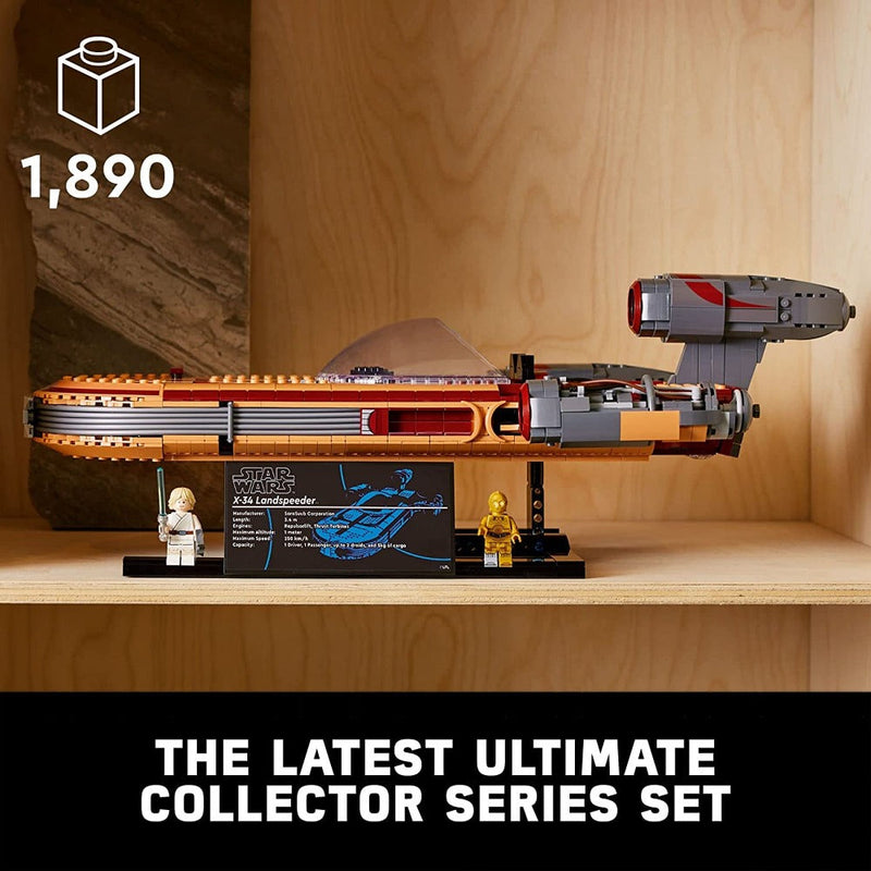 LEGO 75341 Star Wars Luke Skywalkers Landspeeder ( 1890 Pieces )