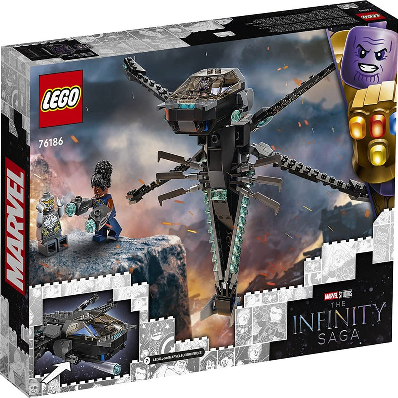LEGO 76186 Marvel Super Heroes Black Panther Dragon Flyer -202 Pieces