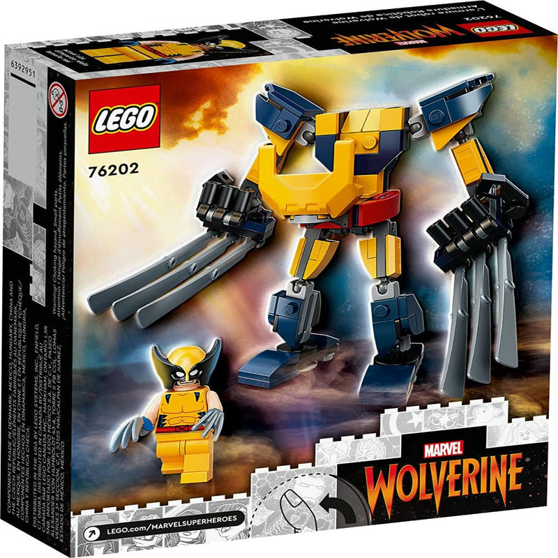 LEGO 76202 Marvel Super Heroes Wolverine Mech Armor -141 Pieces