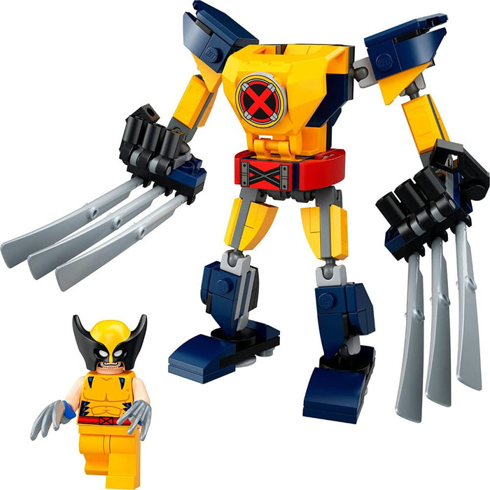 LEGO 76202 Marvel Super Heroes Wolverine Mech Armor -141 Pieces-Construction-LEGO-Toycra