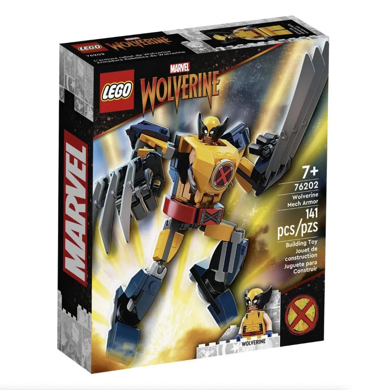 LEGO 76202 Marvel Super Heroes Wolverine Mech Armor -141 Pieces
