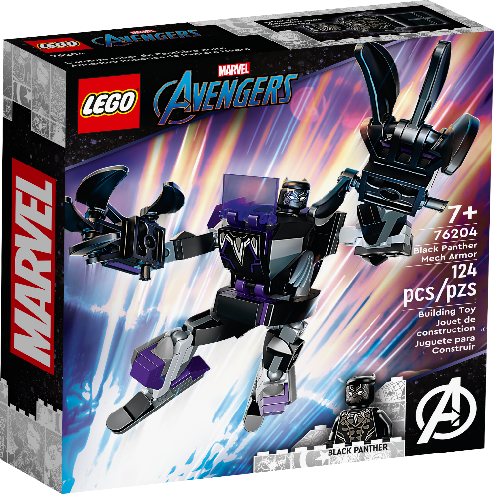 LEGO 76204 Marvel Black Panther Mech Armor - Main Image