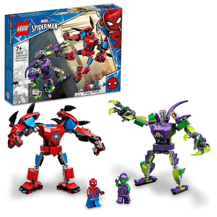 LEGO 76219 Marvel Spider-Man Green Goblin Mech Battle (296