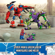 LEGO 76219 Marvel Spider-Man & Green Goblin Mech Battle (296 Pieces)