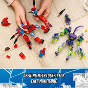 LEGO 76219 Marvel Spider-Man & Green Goblin Mech Battle (296 Pieces)