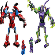 LEGO 76219 Marvel Spider-Man & Green Goblin Mech Battle (296 Pieces)