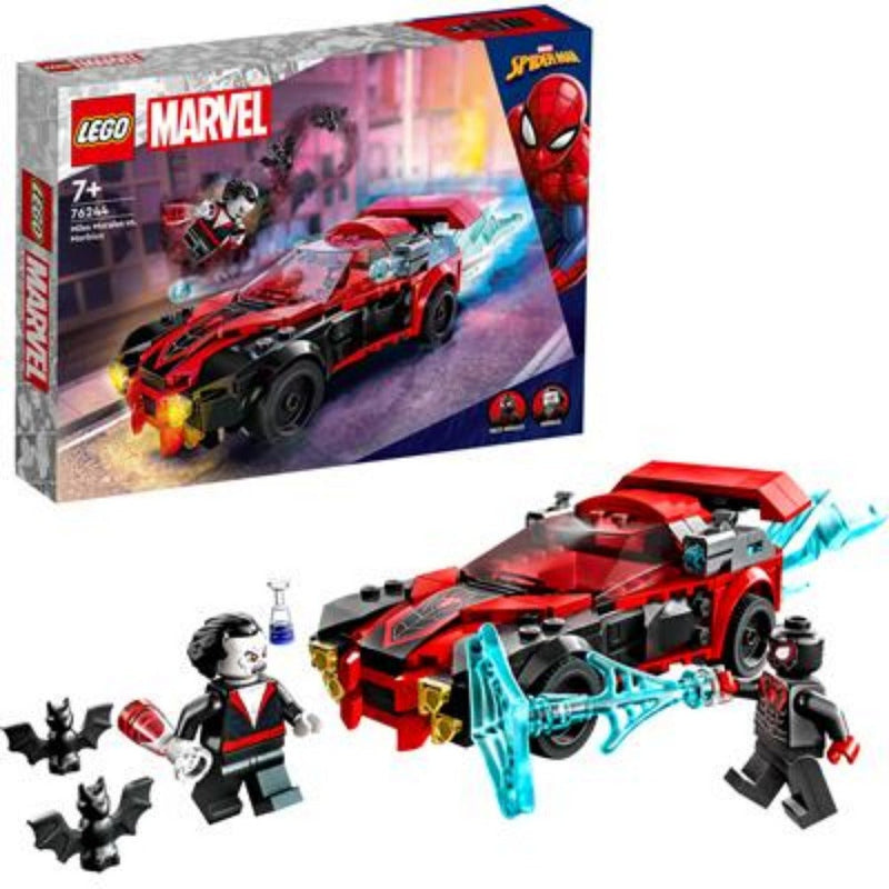 LEGO 76244 Super Heroes Miles Morales vs. Morbius