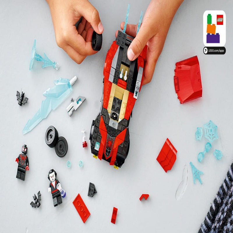 LEGO 76244 Super Heroes Miles Morales vs. Morbius