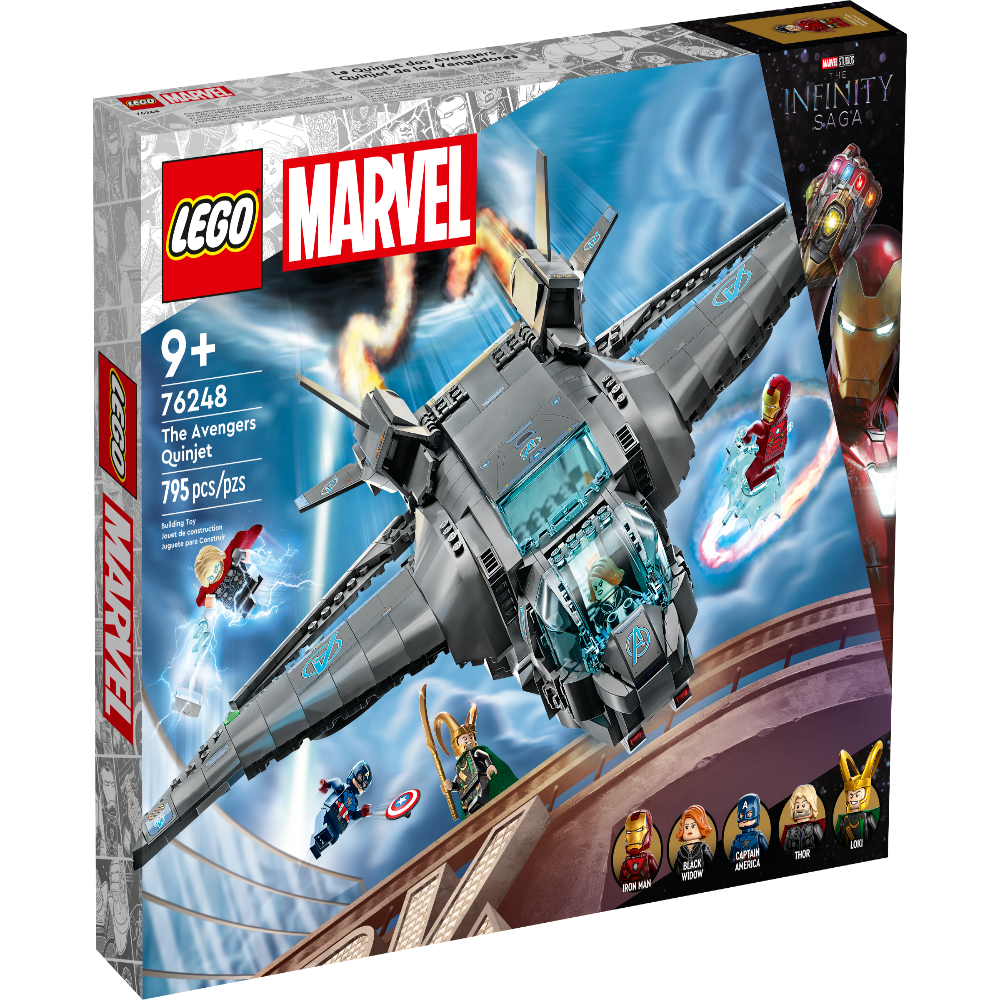 LEGO Marvel 76248 The Avengers Quinjet review