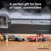 LEGO 76903 Speed Champions Chevrolet Corvette C8.R Race Car and 1968 Chevrolet Corvette